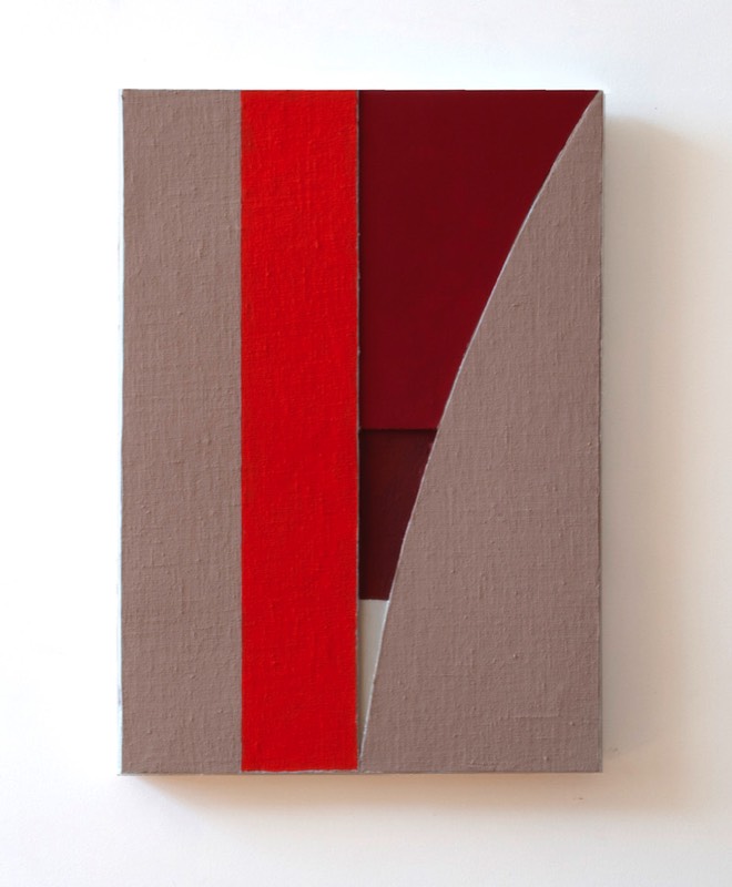 Relief Model H (ii), 2022 by Richard Bell