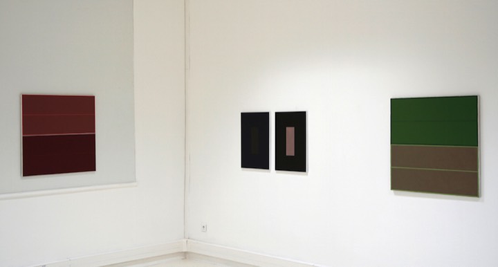 Ground, Rules, Paintings: A Quartet. Paintings by Richard Bell, Peter Joseph, David Saunders, G R Thomson